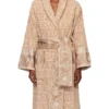 Versace I Heart Baroque Beige Bathrobe