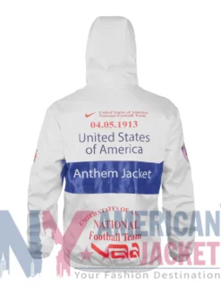 Virgil Abloh x Nike Anthem USA Jacket Back View