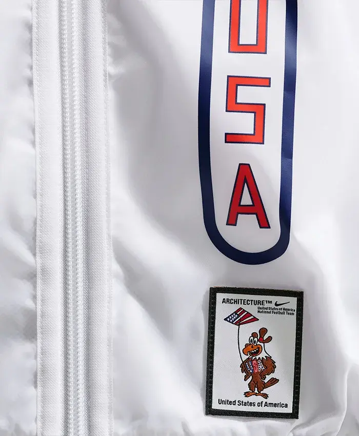 Virgil Abloh x Nike USA Anthem Jacket Front