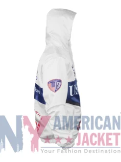 Virgil Abloh x Nike USA Anthem Jacket Right View