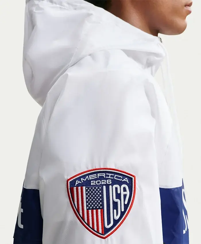 Virgil Abloh x Nike USA Anthem Jacket Side