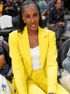 WNBA Lisa Leslie NYL vs LAS Yellow Suit