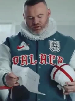 Wayne Rooney World Cup 2026 Palace England Varsity Jacket Front