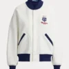 Wimbledon Polo Ralph Lauren Double-Knit White Jacket