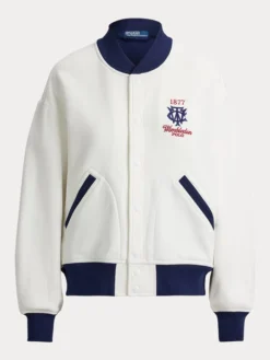 Wimbledon Polo Ralph Lauren Double-Knit White Jacket