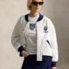 Wimbledon Polo Ralph Lauren White Double-Knit Jacket