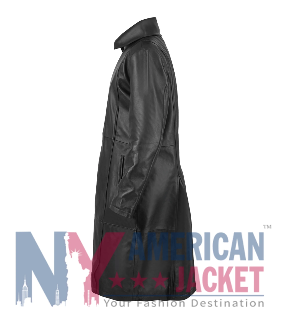 Women Layla Black Leather Coat