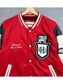 ZARA x Rhuigi RHU Varsity Jacket Front