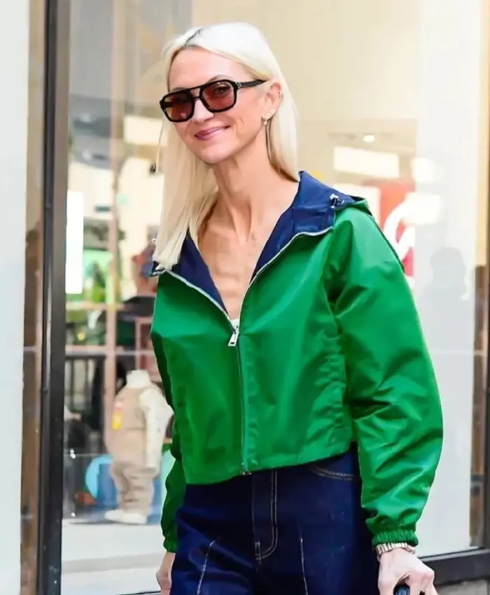 Shop Zanna Rassi NYC 2026 Green Hooded Jacket