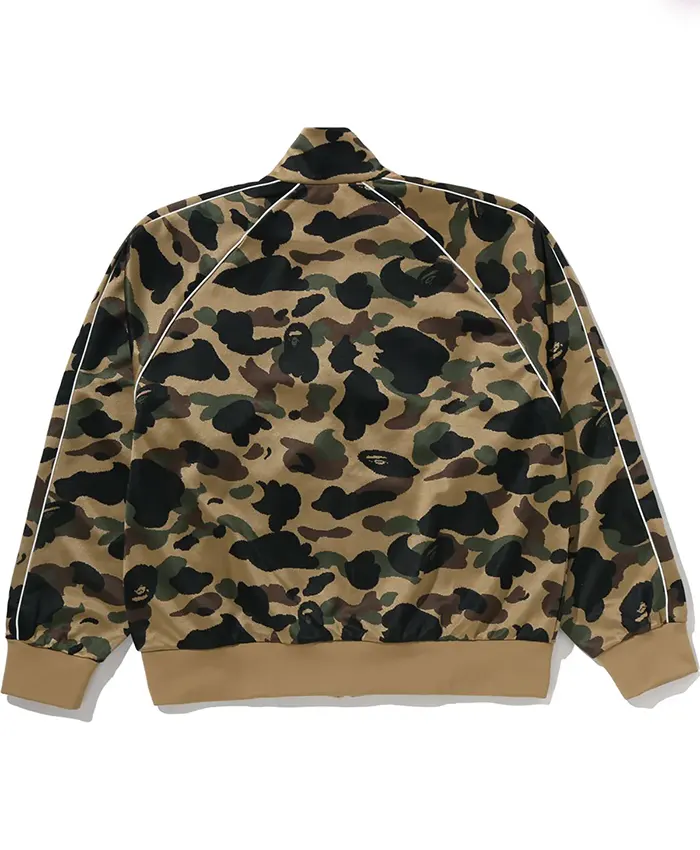 1st Logo Relaxed Fit Camo Track Jacket