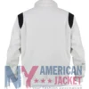 2025 Karate Kid Jackie Chan White Bomber Jacket