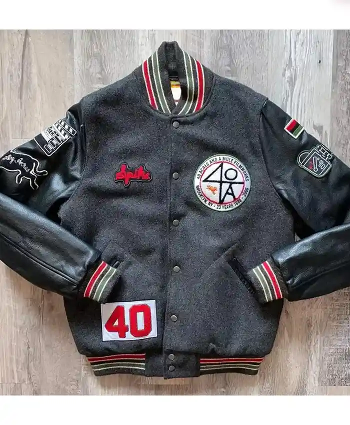 40 Acres and a Mule Spike Lee Black Varsity Jacket