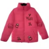 7 Rings Ariana Grande Pink Puffer Jacket