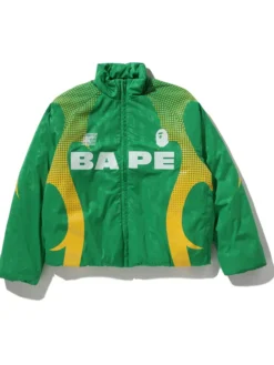 Aba Frame Monogram Jacquard Multi Padded Logo Jacket