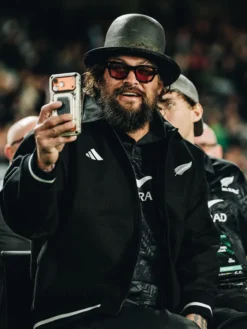 Adidas Jason Momoa All Blacks Bomber Jacket