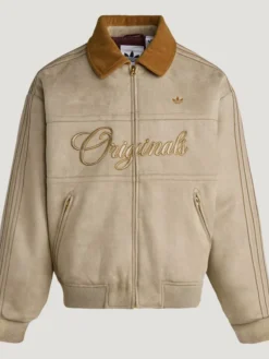 Adidas Originals Crafted Beige Padded Jacket