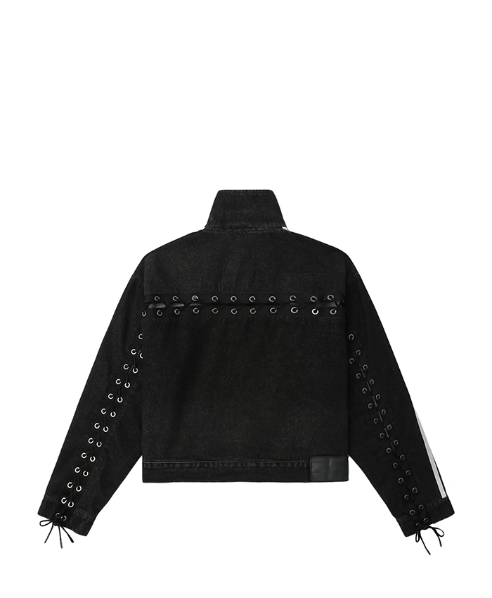 Adidas Zip-Up Denim Jacket Shop