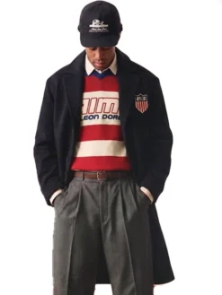 Aimé Leon Dore US 2026 Soccer Team Black Coat