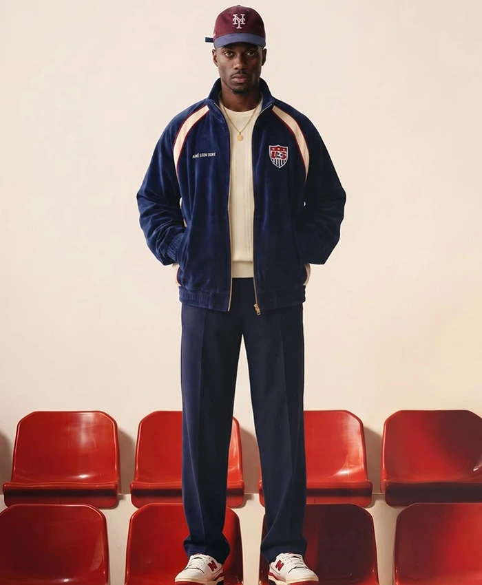 Aimé Leon Dore US 2026 Soccer Team Blue Jacket