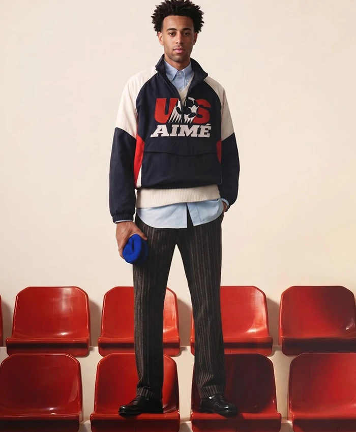Aimé Leon Dore US 2026 Soccer Team Half-Zip Jacket