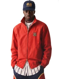 Aimé Leon Dore US 2026 Soccer Team Red Jacket