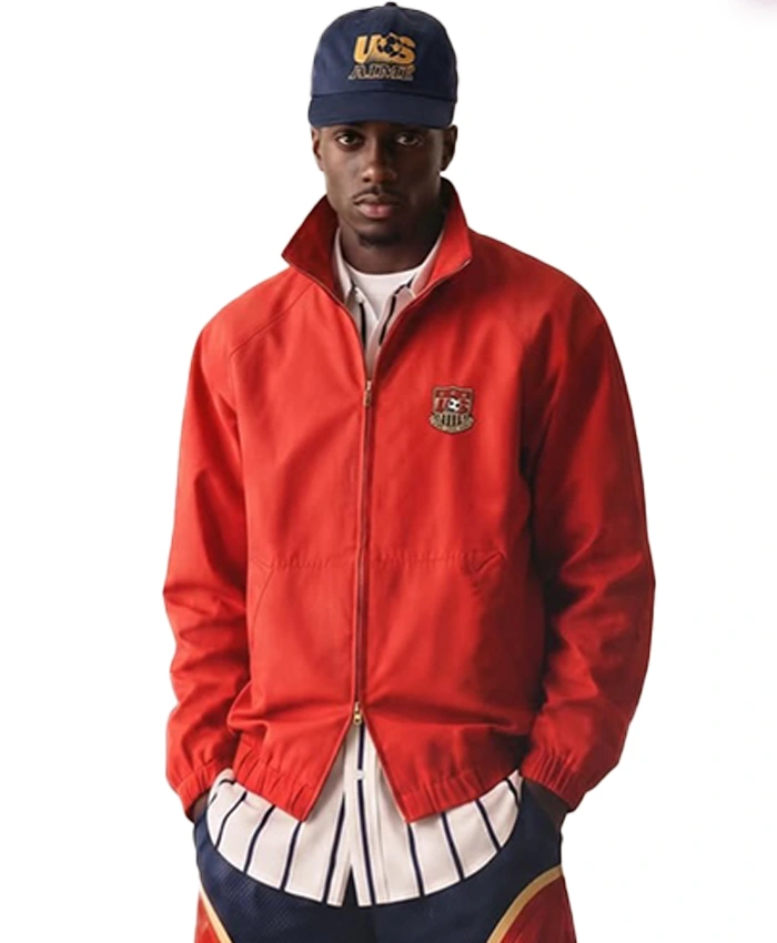 Aimé Leon Dore US 2026 Soccer Team Red Jacket