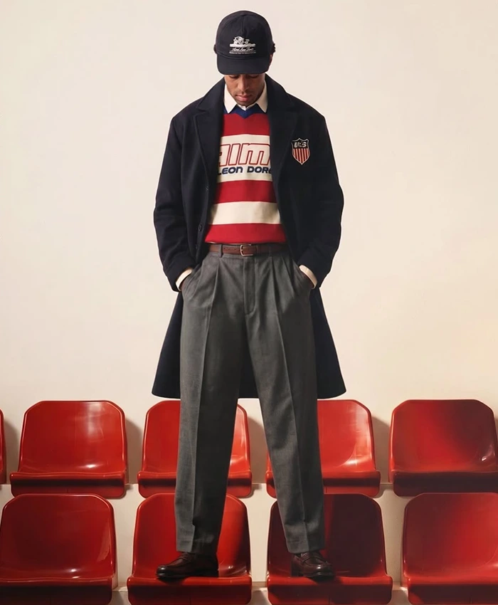 Aimé Leon Dore US Soccer Team 2026 Black Coat