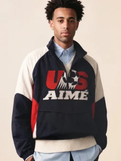 Aimé Leon Dore US Soccer Team 2026 Half-Zip Jacket