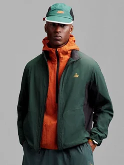 Aimé Leon Dore x New Balance Running SS26 Green Jacket