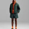 Aimé Leon Dore x New Balance SS26 Green Running Jacket