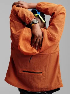 Aimé Leon Dore x New Balance SS26 Orange Running Jacket