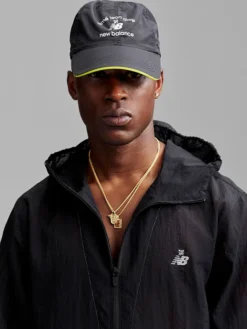 Aimé Leon Dore x New Balance SS26 Running Black Jacket