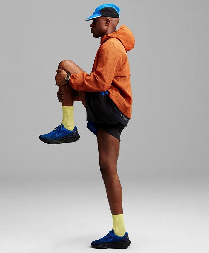 Aimé Leon Dore x New Balance SS26 Running Orange Jacket