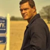 Alan Ritchson Reacher S01 Black Jacket Side View