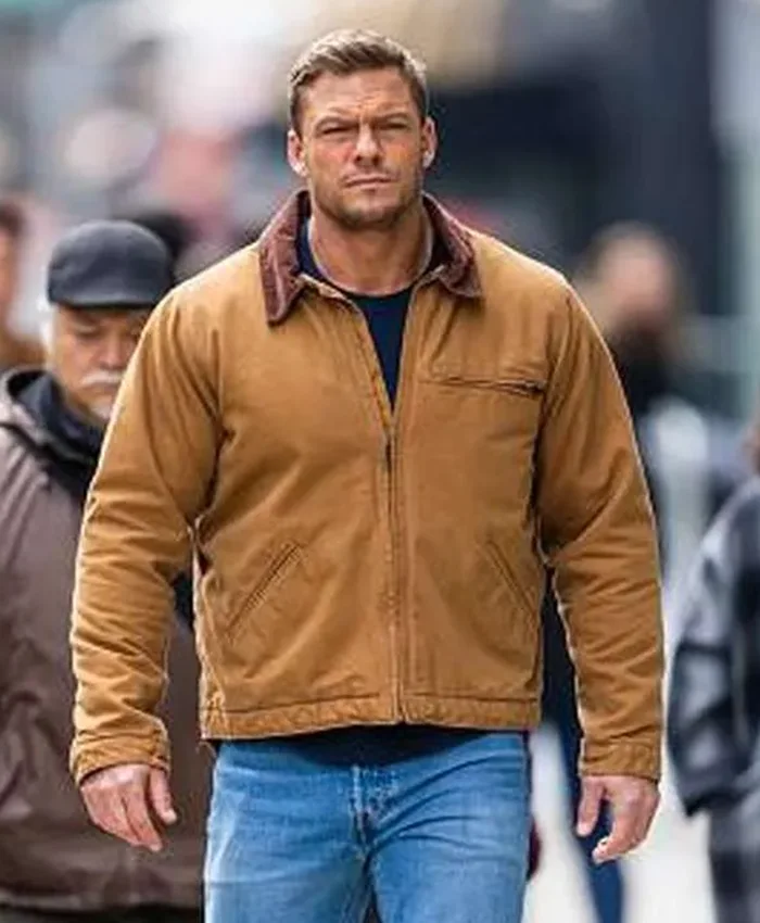 Alan Ritchson Reacher S02 Brown Jacket