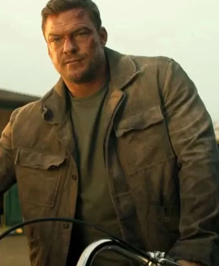 Alan Ritchson Reacher S03 Corduroy Jacket
