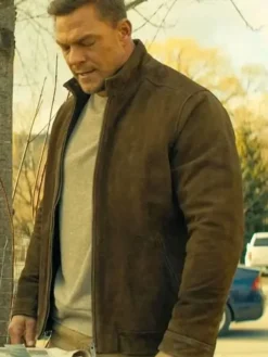 Alan Ritchson Reacher S03 Suede Leather Jacket