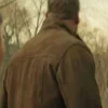 Alan Ritchson Reacher S03 Suede Leather Jacket Back Side
