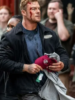 Alan Ritchson Reacher S04 Cotton Black Jacket