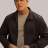 Alan Ritchson S01 Reacher Black Jacket Front View