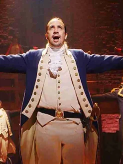 Alexander Hamilton Blue Wool Coat