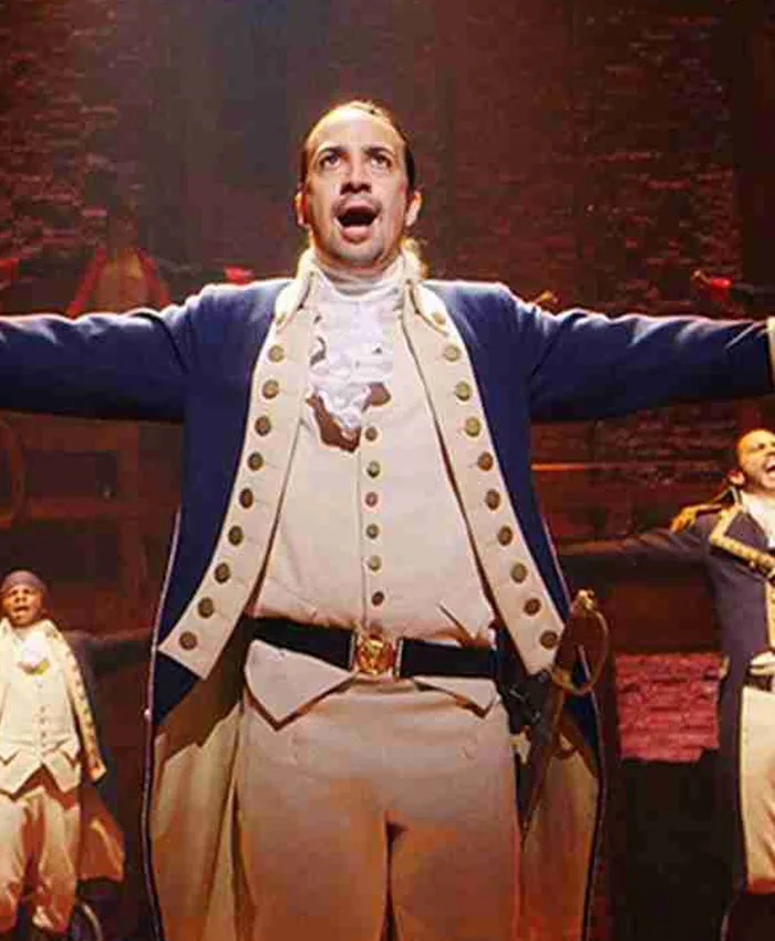Alexander Hamilton Blue Wool Coat