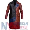 Alicia Keys American Idol Leather S24 Coat Front View