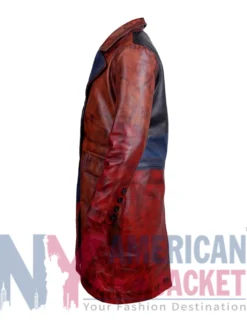 Alicia Keys American Idol S24 Leather Coat Left View