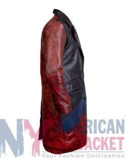 Alicia Keys S24 American Idol Leather Coat Right View