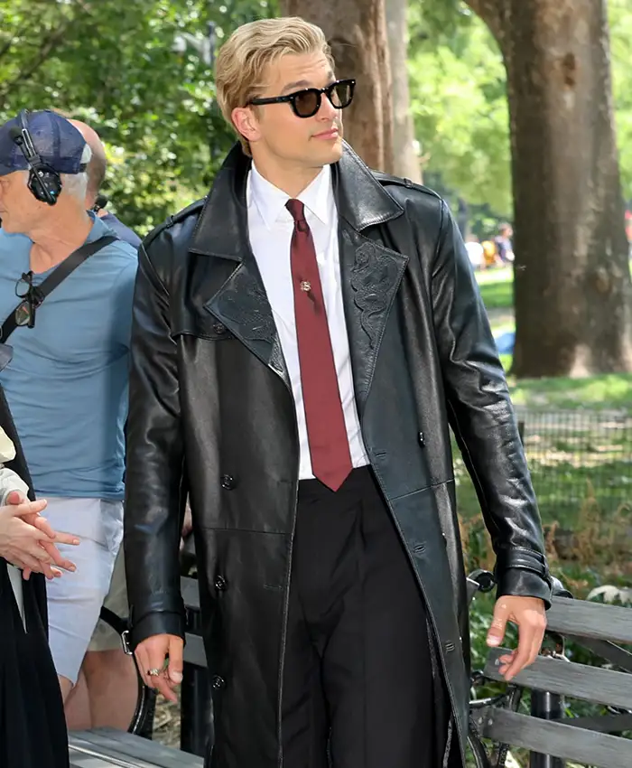 American Horror Story Paul Anthony Kelly Black Coat Front View