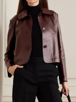 Arma-Burgundy-Leather-Jacket-Womens