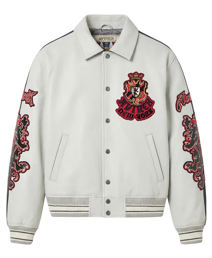 Avirex 2 Tone Goth Jacket