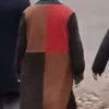 Back view of Mabel Mora Only Murders in the Building 2024 Suede Trench Coat