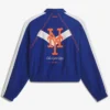 Back view of New York Mets Off Season x MLB Royal Full-Zip Track Jacket